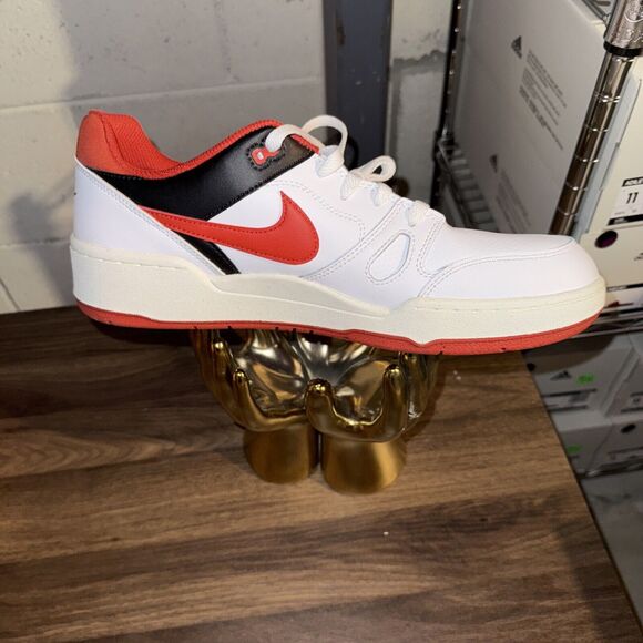 $100 Nike Full Force Low White Mystic Red FB1362-102 Size 11 Brand New In Box - Picture 1 of 8